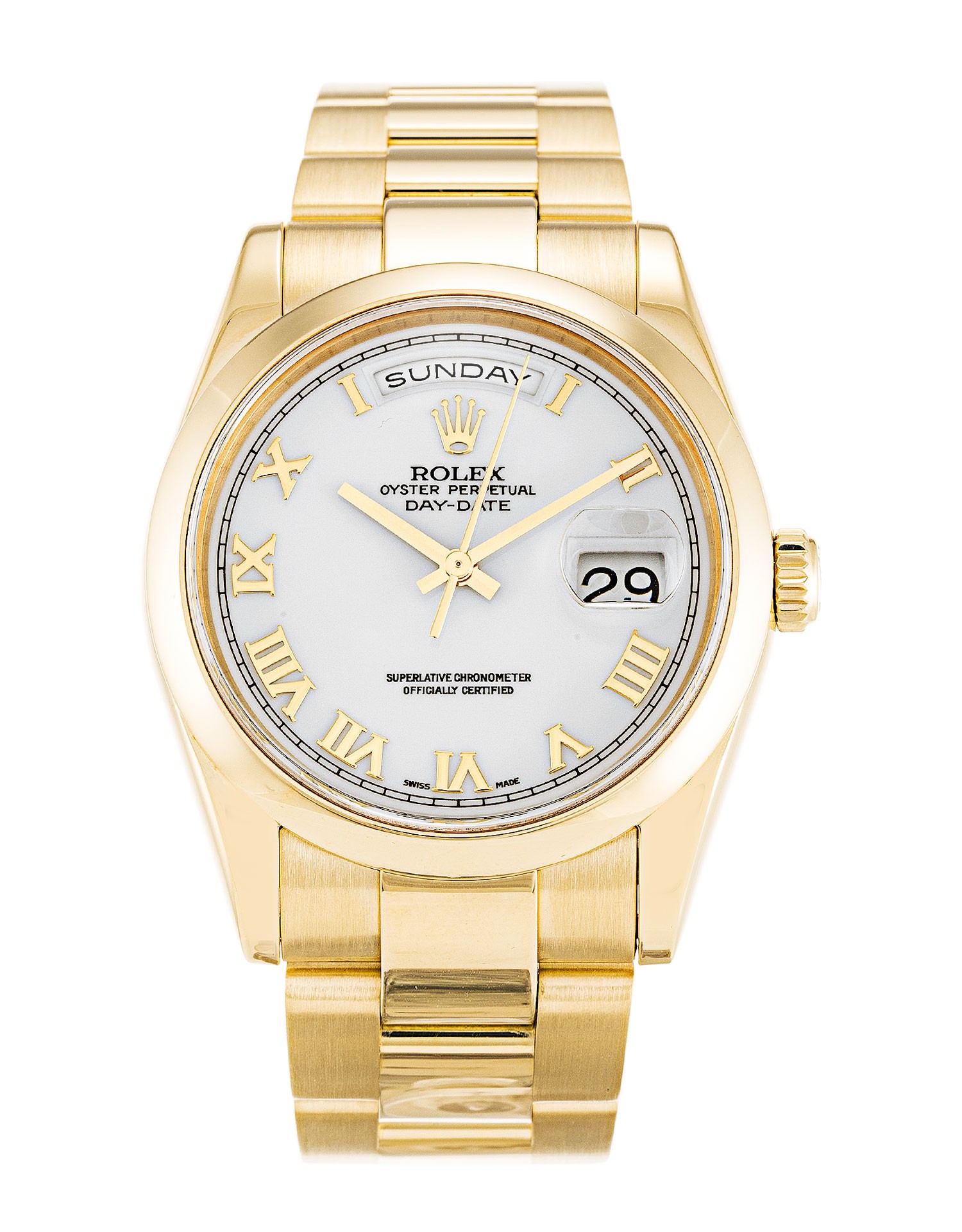 Rolex Replika Ure Day-Date 118208-36 MM