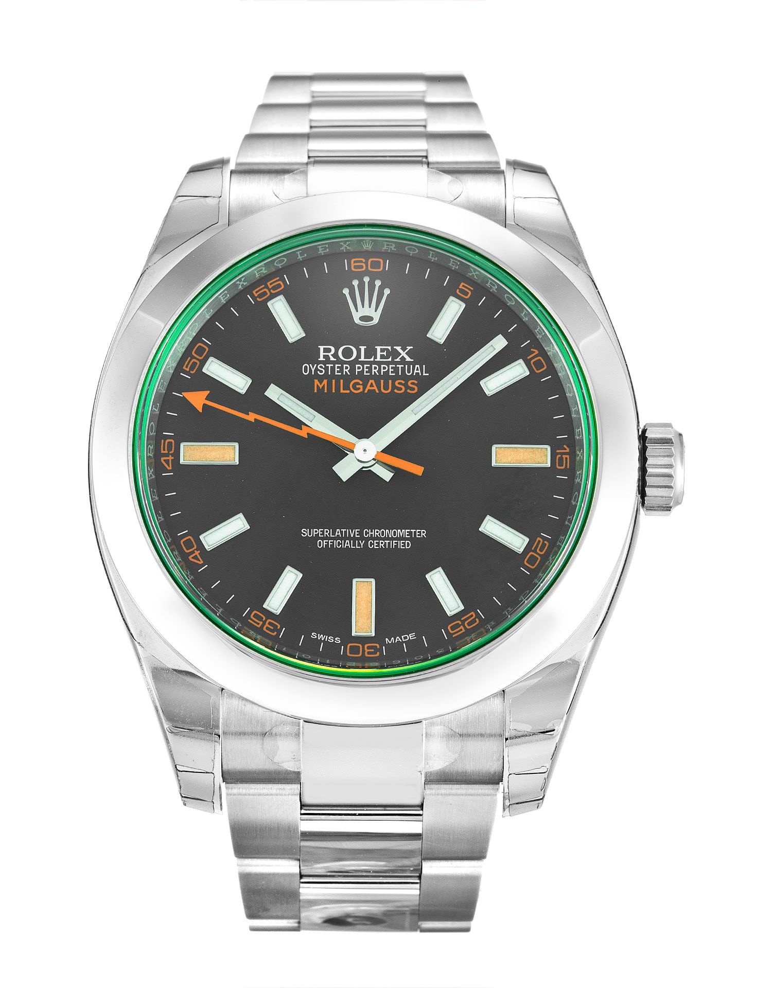 Rolex Replika Ure Milgauss 116400 GV-40 MM