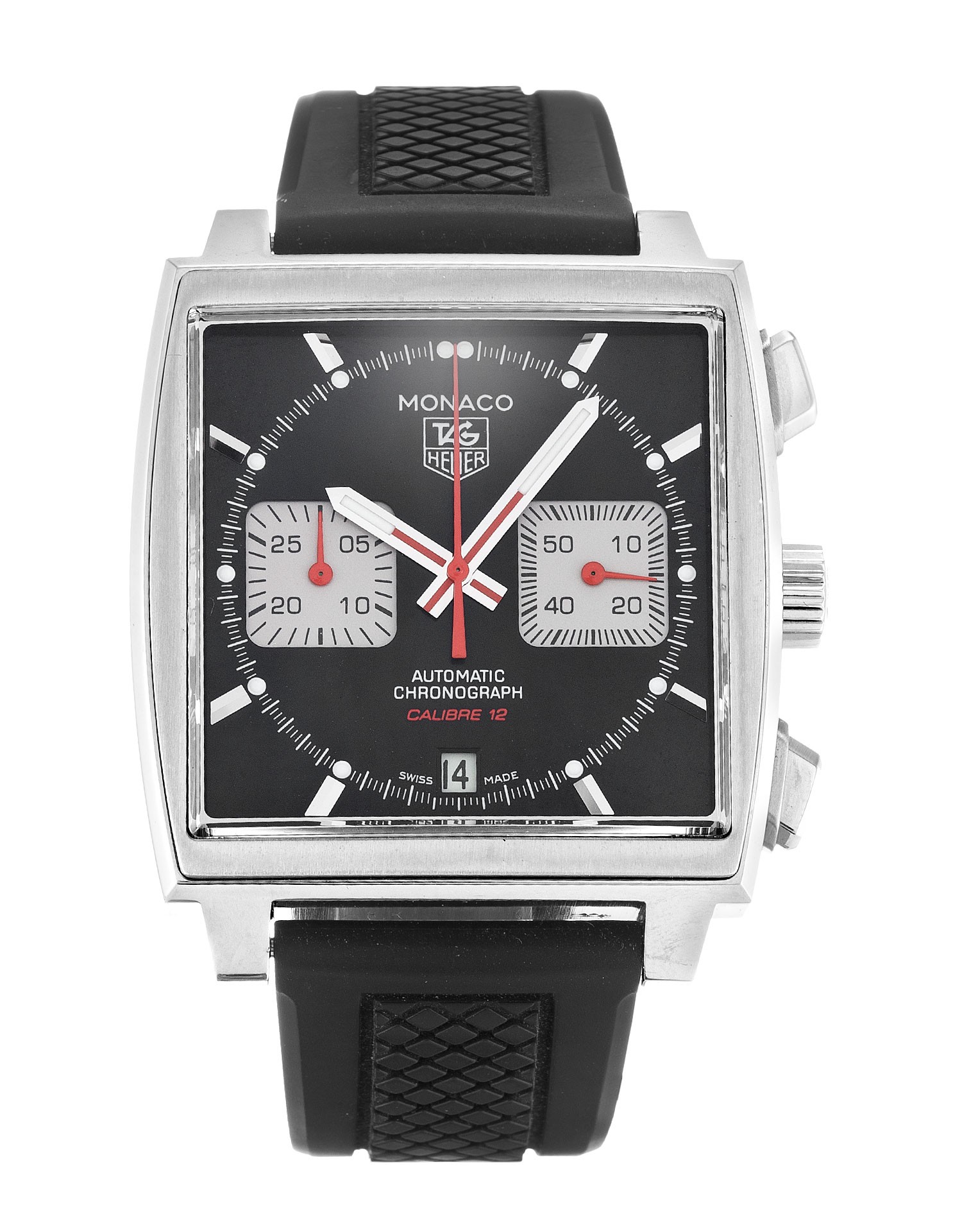 Tag Heuer Replika Ure Monaco CAW2114.FT6021-39 MM