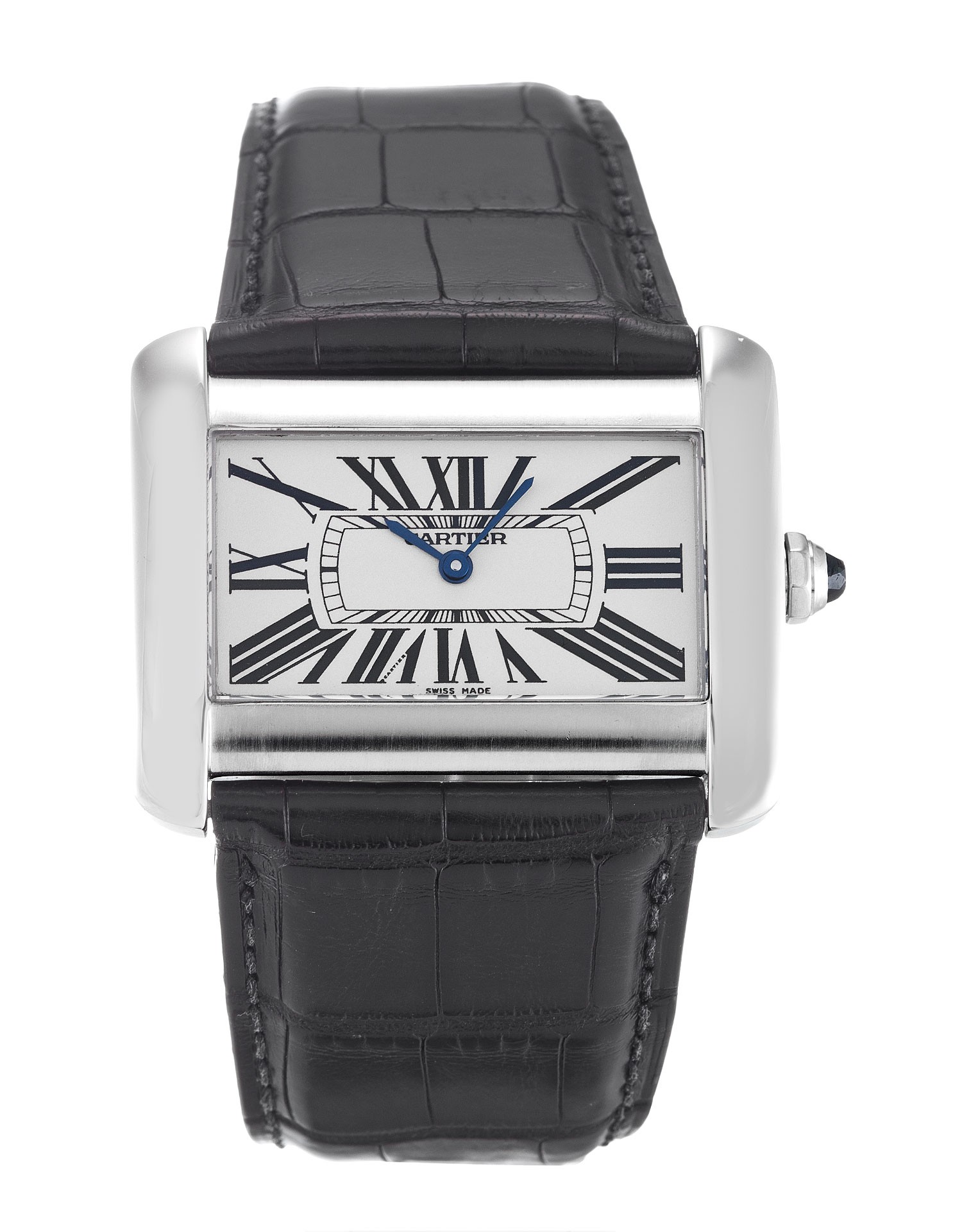 Cartier Replika Ure Tank Divan W6300655-38 MM