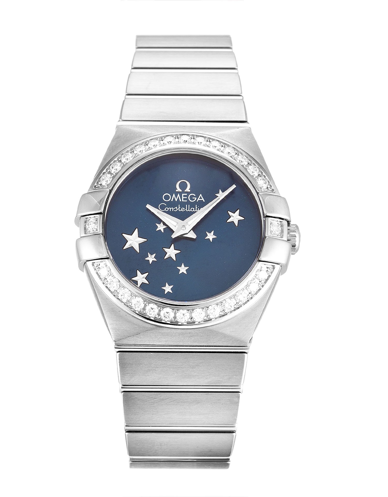 Omega Replika Ure Constellation Ladies 123.15.24.60.03.001-24 MM