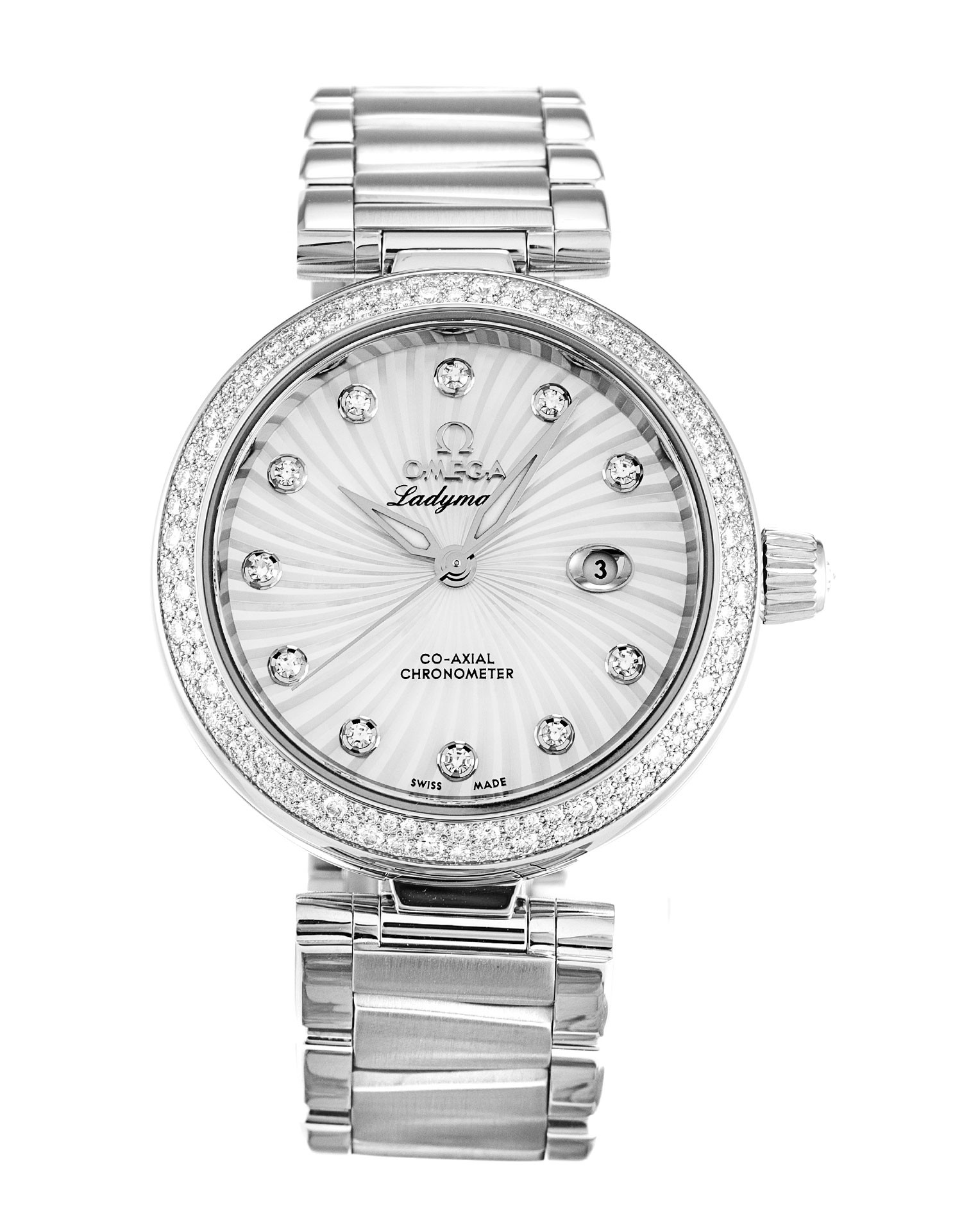 Omega Replika Ure De Ville Ladymatic 425.35.34.20.55.001-34 MM