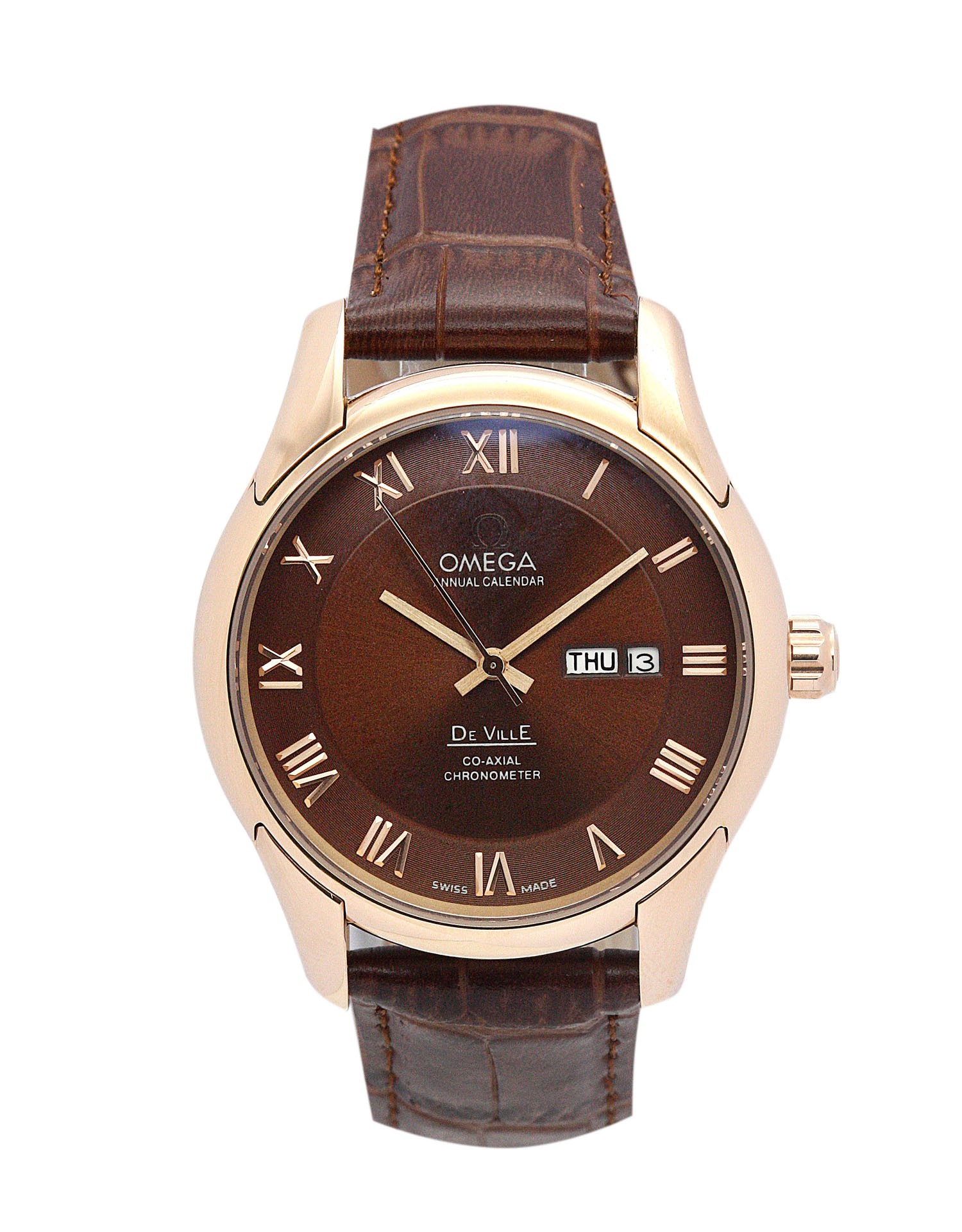 Omega Replika Ure De Ville Hour Vision-41 MM