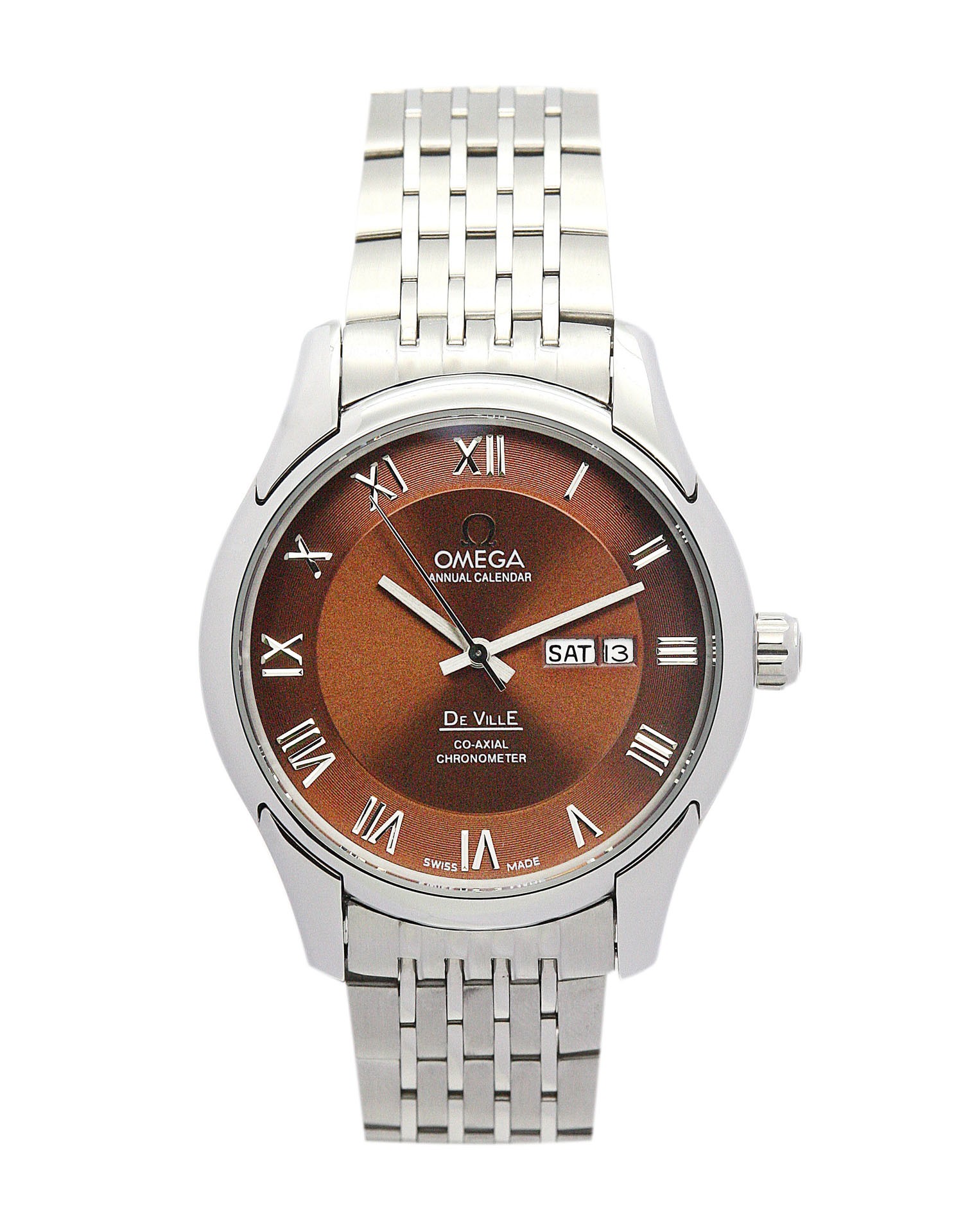 Omega Replika Ure De Ville Hour Vision-41 MM