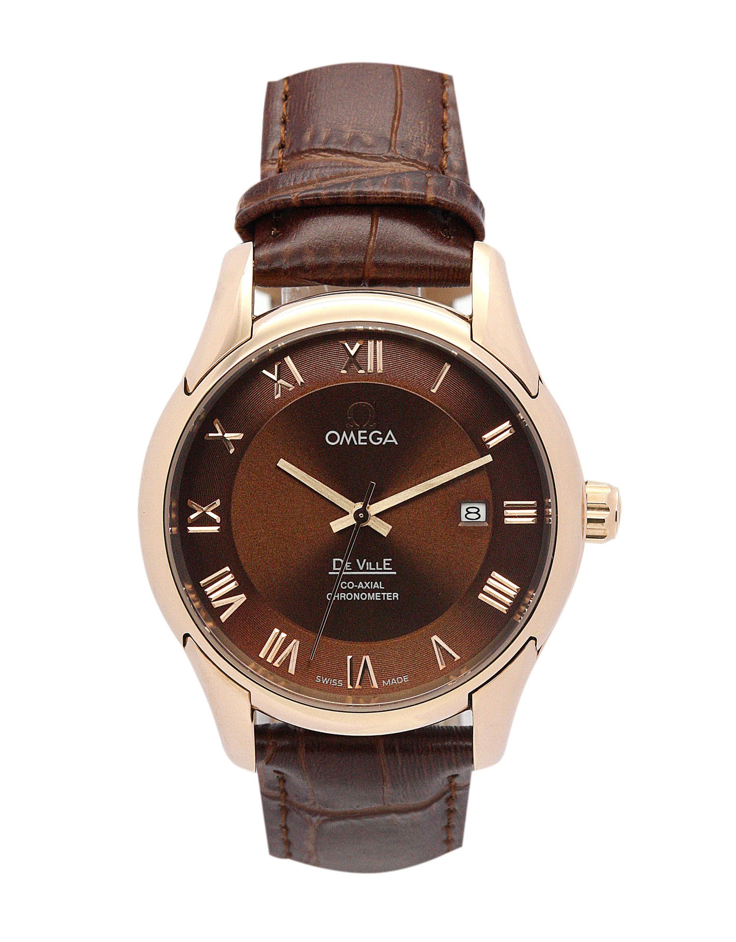 Omega Replika Ure De Ville Hour Vision-41 MM