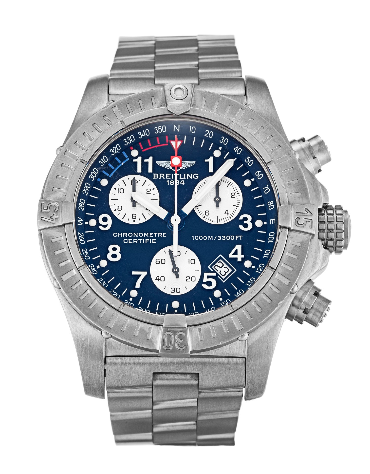 Breitling Replika Ure Chrono Avenger M1 E73360-44 MM