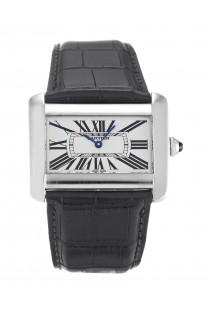 Cartier Replika Ure Tank Divan W6300655-38 MM