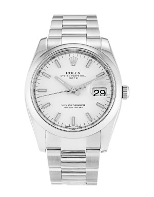 Rolex Replika Ure Oyster Perpetual Date 115200-34 MM