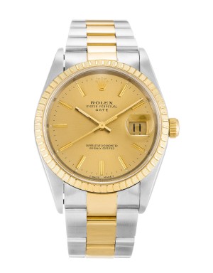 Rolex Replika Ure Oyster Perpetual Date 15223-34 MM