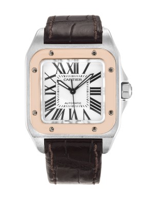 Cartier Replika Ure Santos 100 W20107X7-33 MM