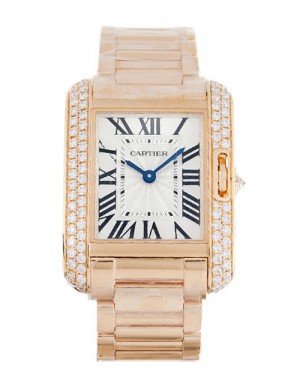 Cartier Replika Ure Tank Anglaise WT100002-30 MM